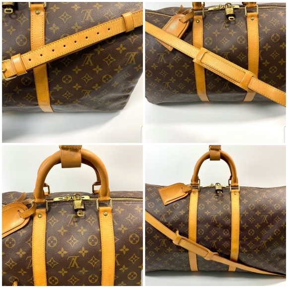 💯 Louis Vuitton Keepall 55 Bandouliere - Picture 3 of 6